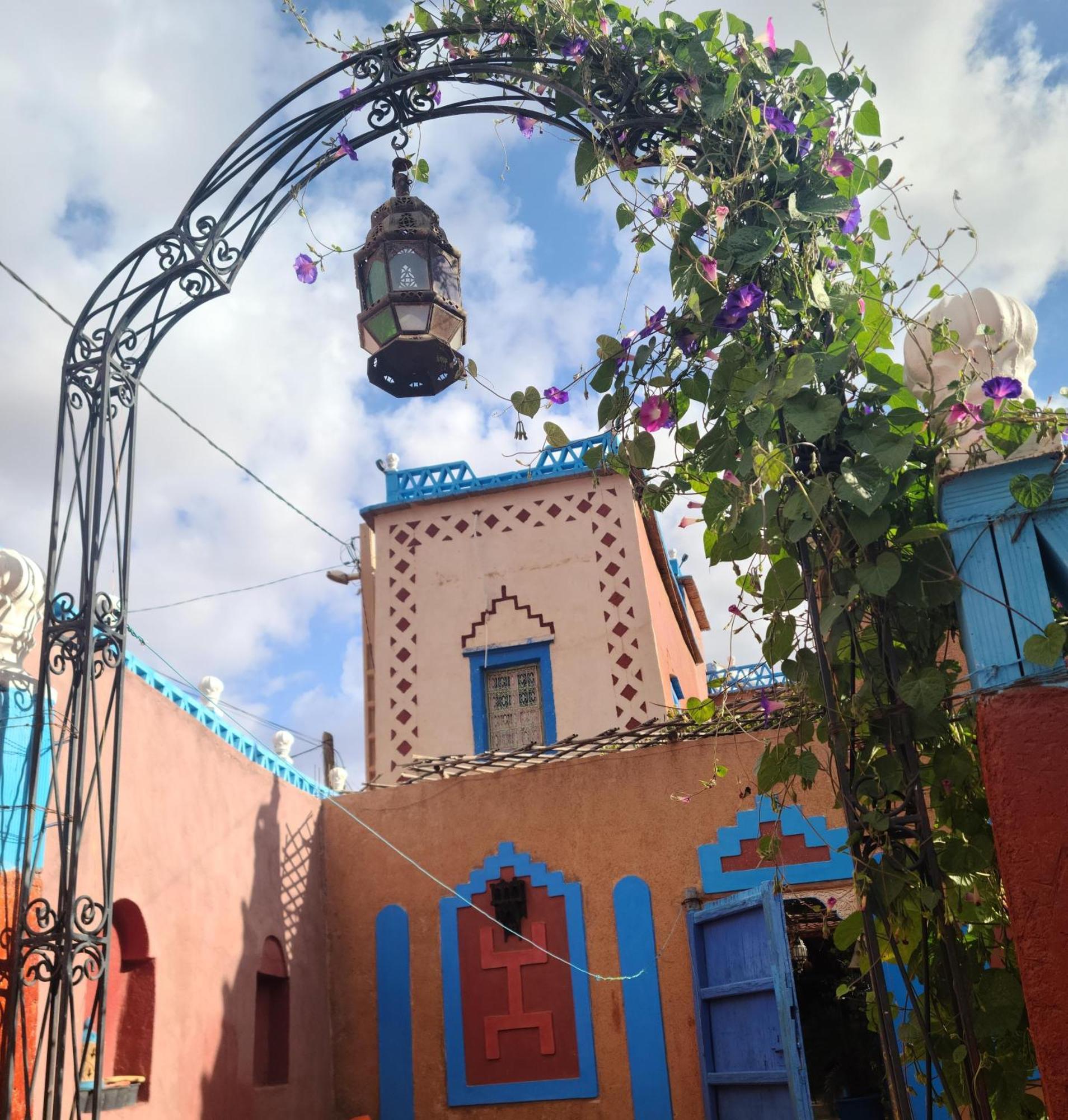Riad Dades Birds Boumalne Dades Luaran gambar